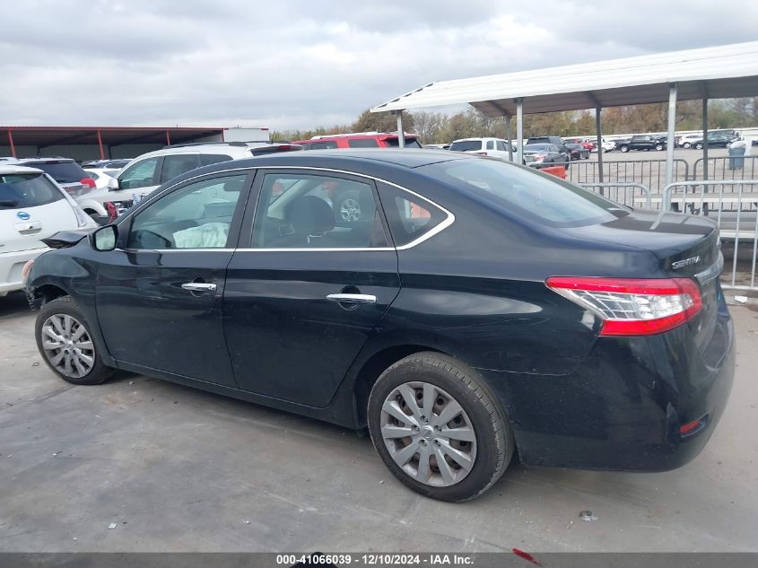 VIN 3N1AB7AP3DL658538 2013 Nissan Sentra, S no.15