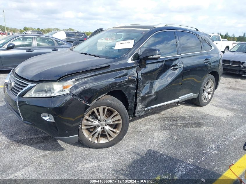 VIN 2T2ZK1BA4EC136038 2014 Lexus RX, 350 no.2