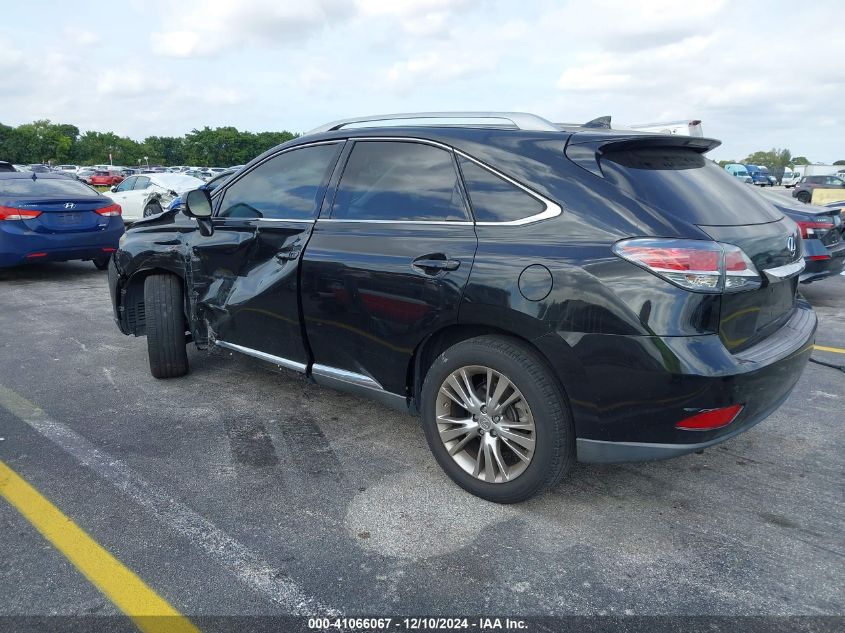 VIN 2T2ZK1BA4EC136038 2014 Lexus RX, 350 no.3