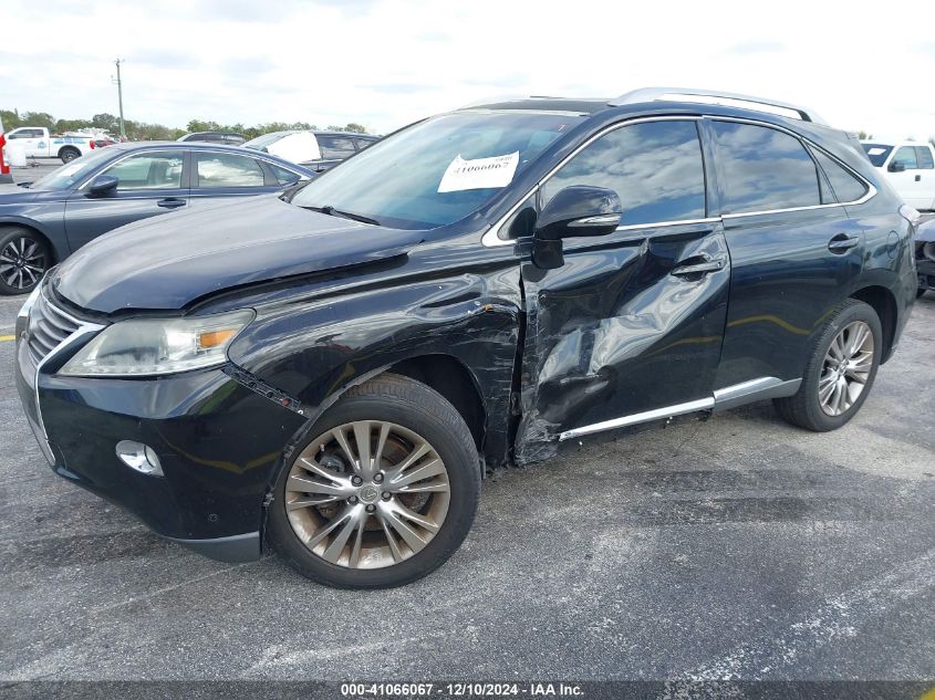 VIN 2T2ZK1BA4EC136038 2014 Lexus RX, 350 no.6