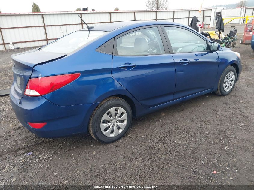 VIN KMHCT4AE2FU794597 2015 HYUNDAI ACCENT no.4