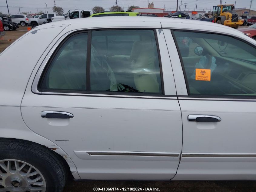 2006 Mercury Grand Marquis Gs VIN: 2MEFM74V66X648450 Lot: 41066174