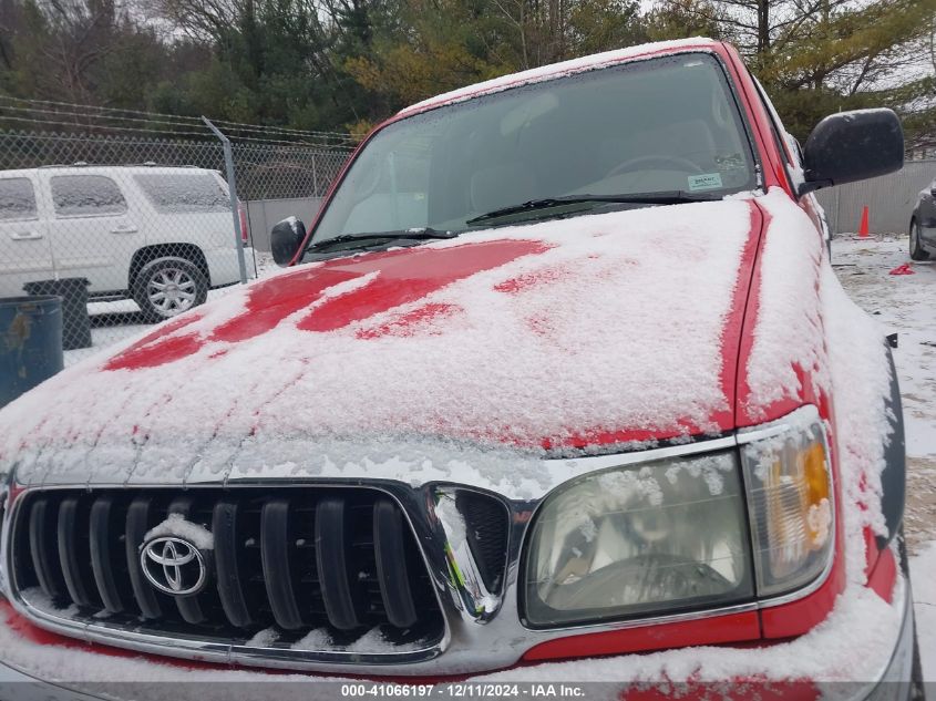 2003 Toyota Tacoma VIN: 5TEWM72N33Z146168 Lot: 41066197