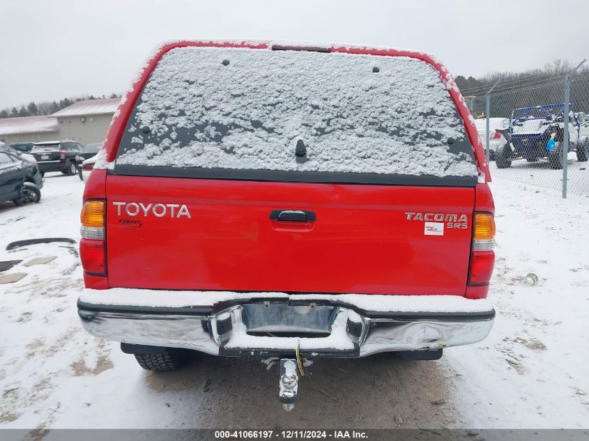 2003 Toyota Tacoma VIN: 5TEWM72N33Z146168 Lot: 41066197