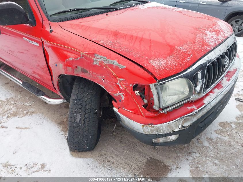 2003 Toyota Tacoma VIN: 5TEWM72N33Z146168 Lot: 41066197