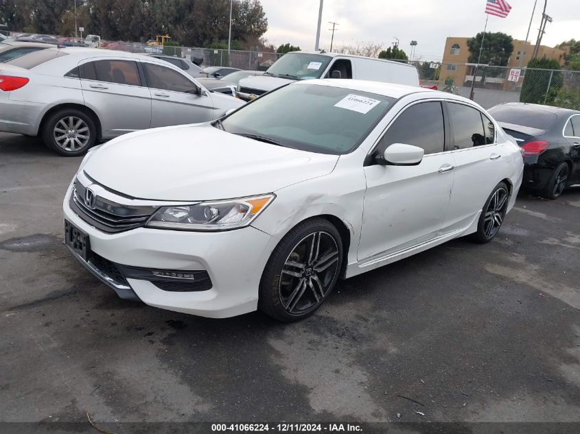 VIN 1HGCR2F50HA225186 2017 Honda Accord, Sport no.2