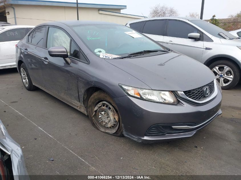 VIN 19XFB2F58FE268264 2015 Honda Civic, LX no.6