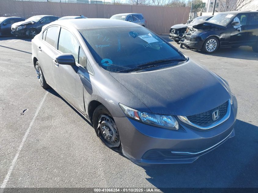 VIN 19XFB2F58FE268264 2015 Honda Civic, LX no.1