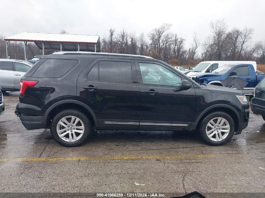 2018 Ford Explorer Xlt VIN: 1FM5K8D87JGB27704 Lot: 41066259