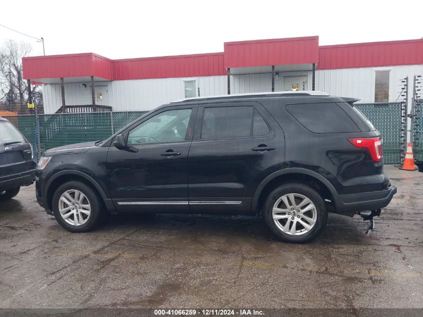 2018 Ford Explorer Xlt VIN: 1FM5K8D87JGB27704 Lot: 41066259