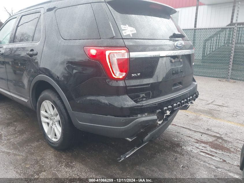 2018 Ford Explorer Xlt VIN: 1FM5K8D87JGB27704 Lot: 41066259