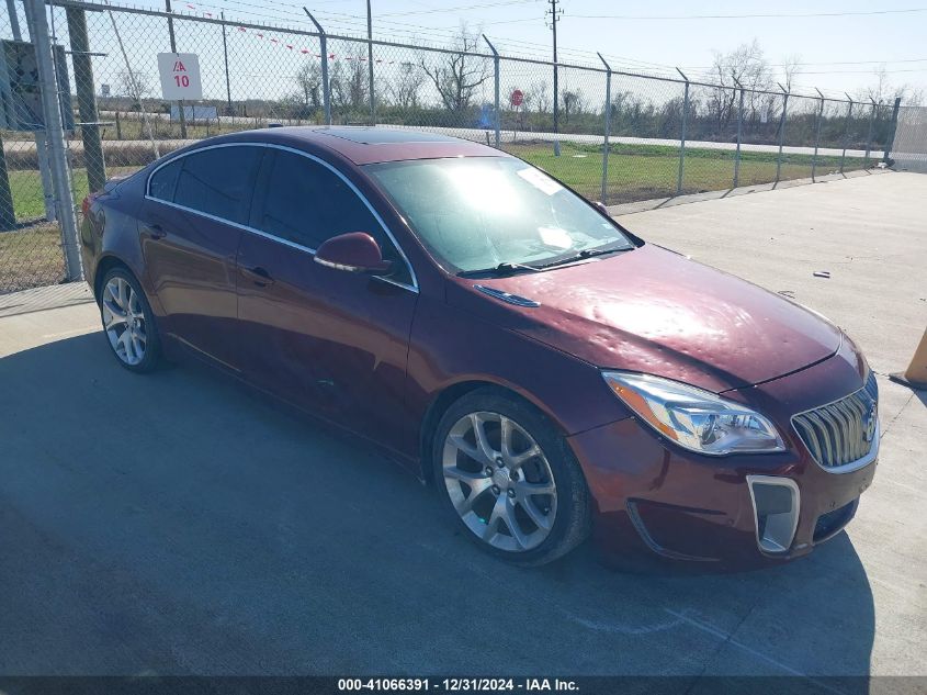 VIN 2G4GU5GX9G9203712 2016 BUICK REGAL no.1