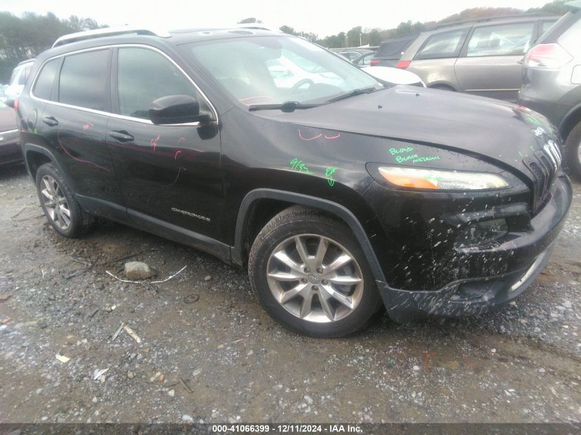 VIN 1C4PJLDS8EW113787 2014 Jeep Cherokee, Limited no.1