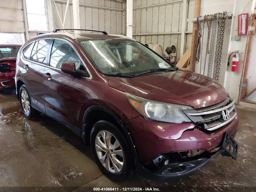 VIN 5J6RM4H75EL112037 2014 Honda CR-V, Ex-L no.1