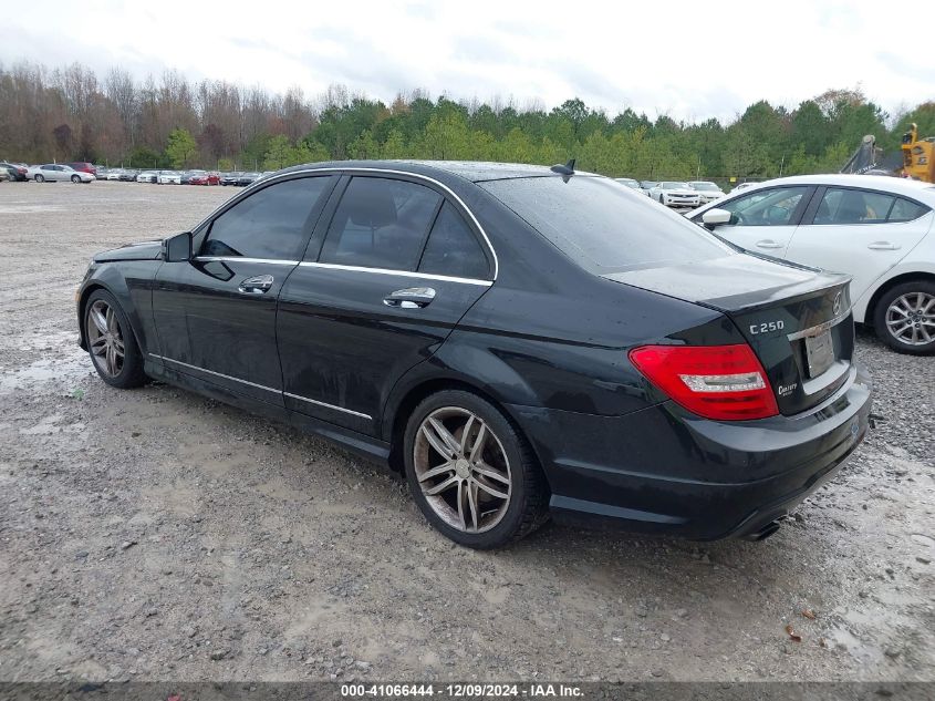 VIN WDDGF4HB3EA936356 2014 Mercedes-Benz C 250, Lux... no.3