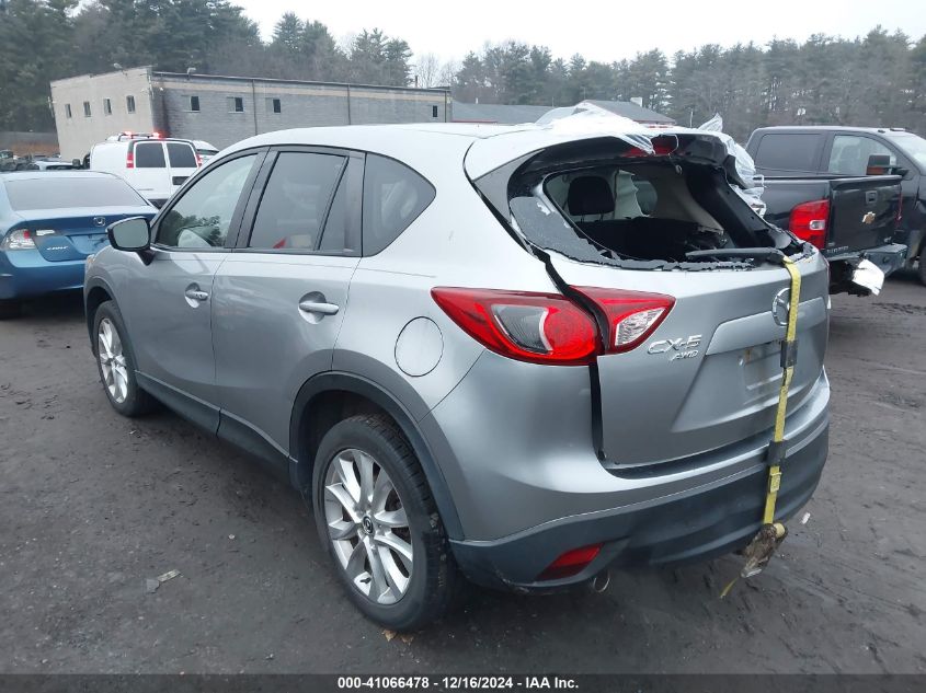 2015 Mazda Cx-5 Grand Touring VIN: JM3KE4DY1F0489476 Lot: 41066478