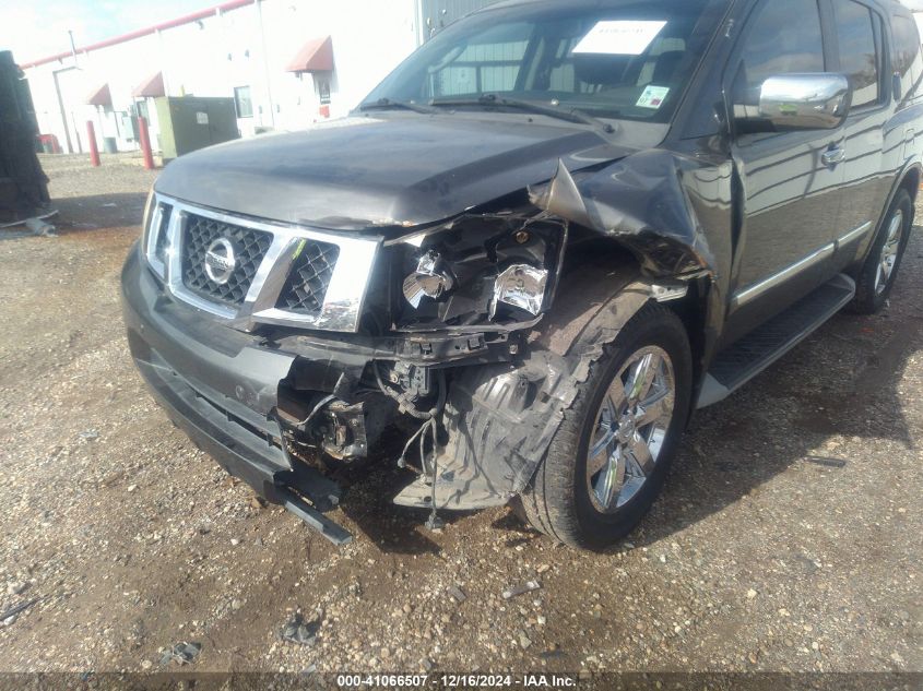 2012 Nissan Armada Platinum VIN: 5N1BA0NF4CN602647 Lot: 41066507