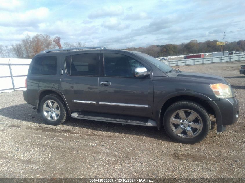 2012 Nissan Armada Platinum VIN: 5N1BA0NF4CN602647 Lot: 41066507