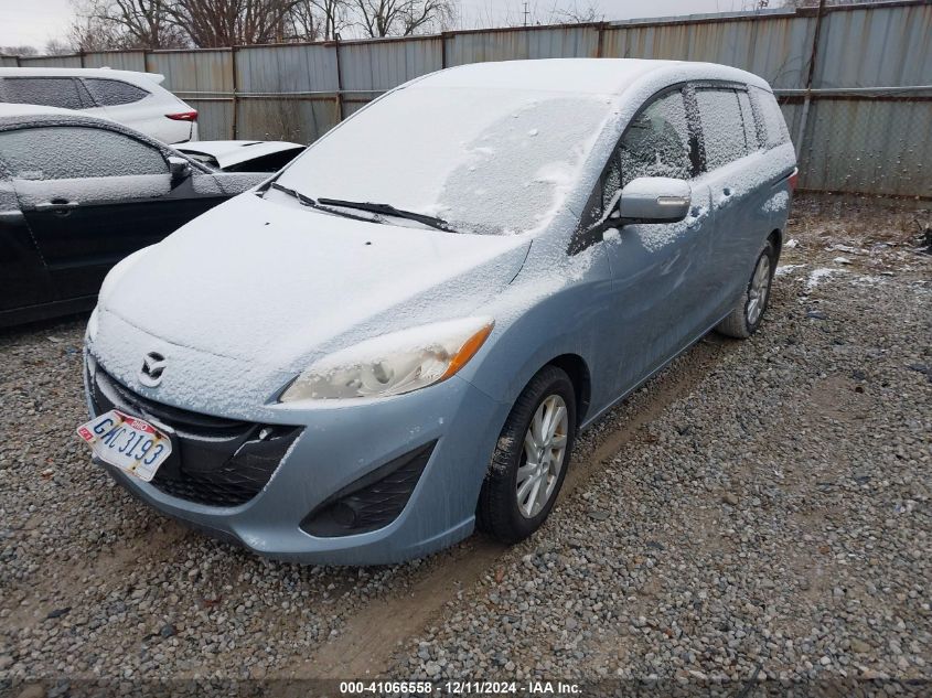 VIN JM1CW2BLXD0151531 2013 MAZDA MAZDA5 no.2