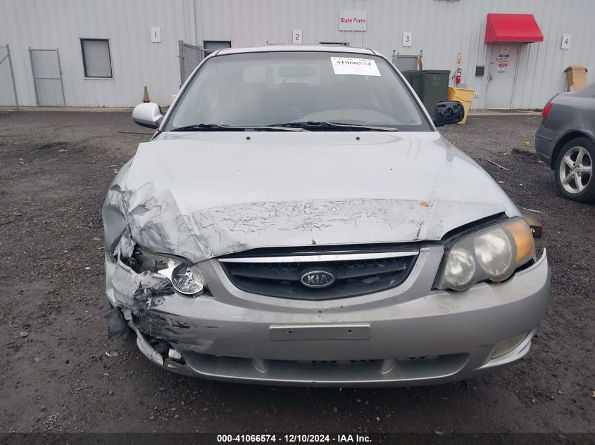 2004 Kia Spectra Gs/Gsx VIN: KNAFB161545140139 Lot: 41066574