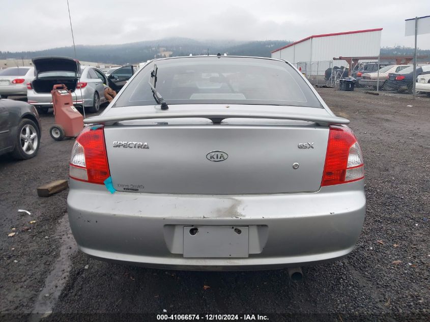 2004 Kia Spectra Gs/Gsx VIN: KNAFB161545140139 Lot: 41066574