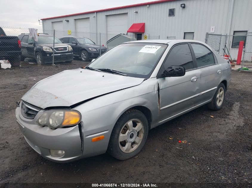 2004 Kia Spectra Gs/Gsx VIN: KNAFB161545140139 Lot: 41066574