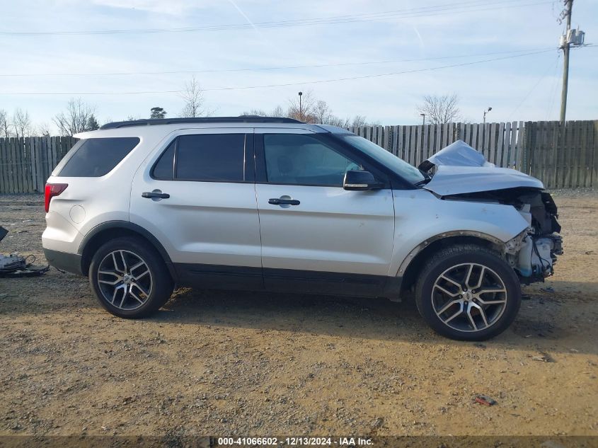 2017 Ford Explorer Sport VIN: 1FM5K8GT3HGA06677 Lot: 41066602