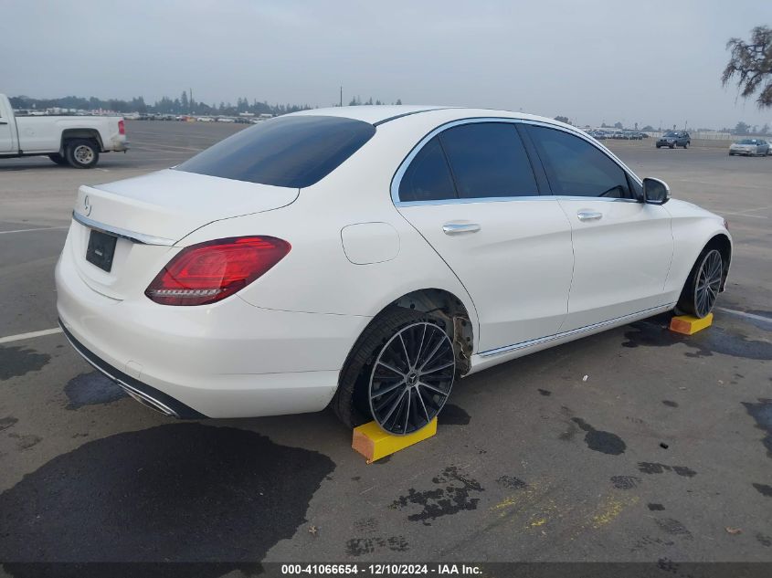 VIN W1KWF8DB8MR646493 2021 MERCEDES-BENZ C 300 no.4