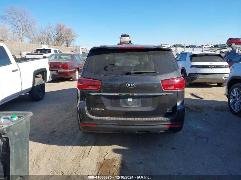 2021 Kia Sedona Lx VIN: KNDMB5C19M6671229 Lot: 41066675