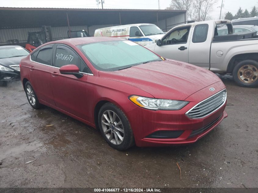 VIN 3FA6P0H76HR146976 2017 Ford Fusion, SE no.1