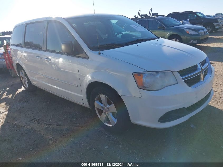 VIN 2C4RDGBG9DR600526 2013 Dodge Grand Caravan, SE no.1