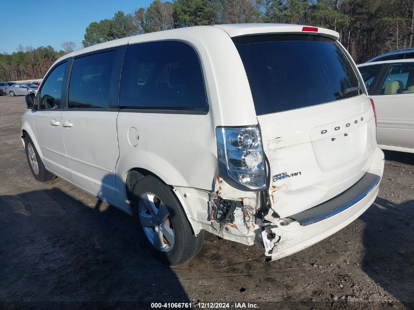 VIN 2C4RDGBG9DR600526 2013 Dodge Grand Caravan, SE no.3