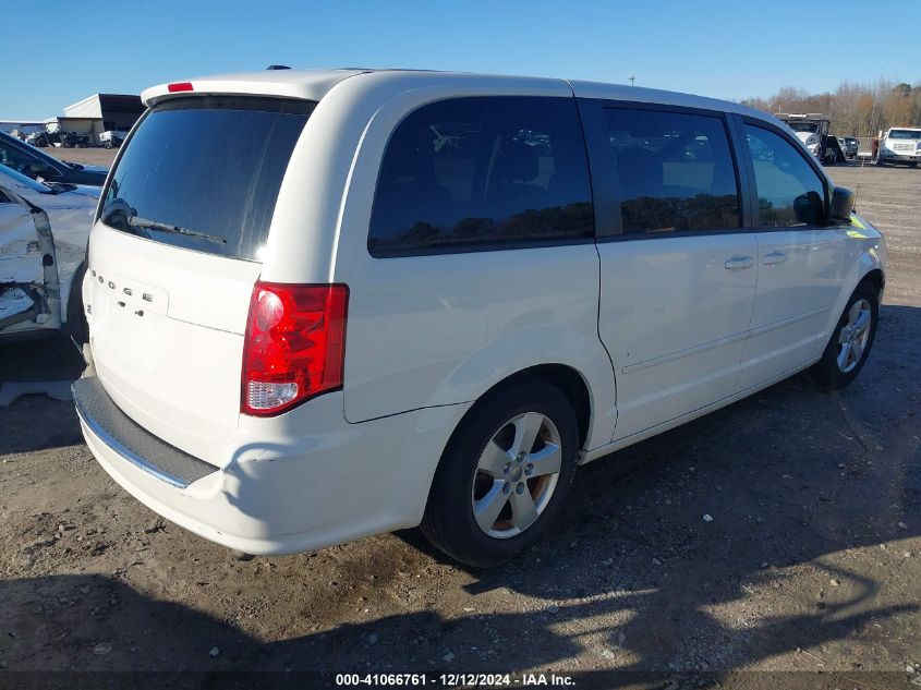 VIN 2C4RDGBG9DR600526 2013 Dodge Grand Caravan, SE no.4