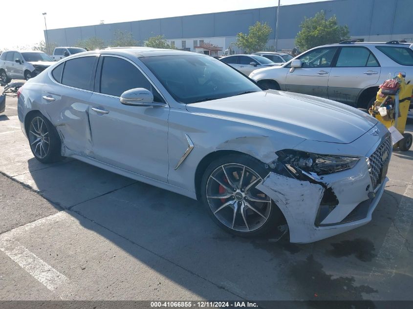 VIN KMTG74LE6KU023921 2019 GENESIS G70 no.1