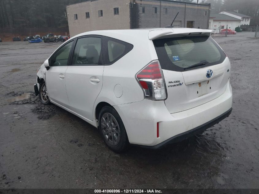 VIN JTDZN3EU0FJ021732 2015 Toyota Prius, V Three no.3