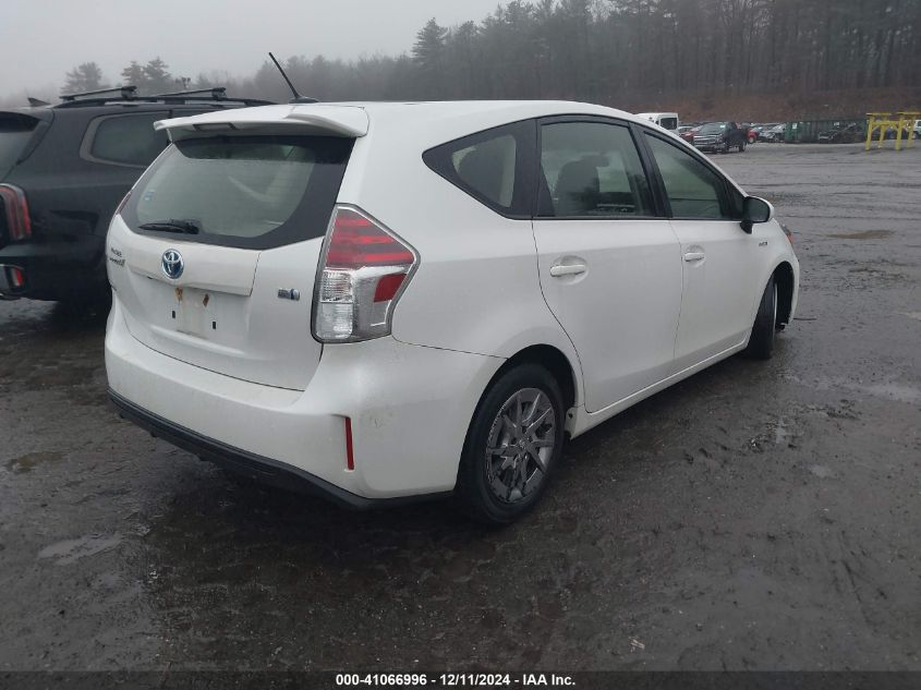 VIN JTDZN3EU0FJ021732 2015 Toyota Prius, V Three no.4