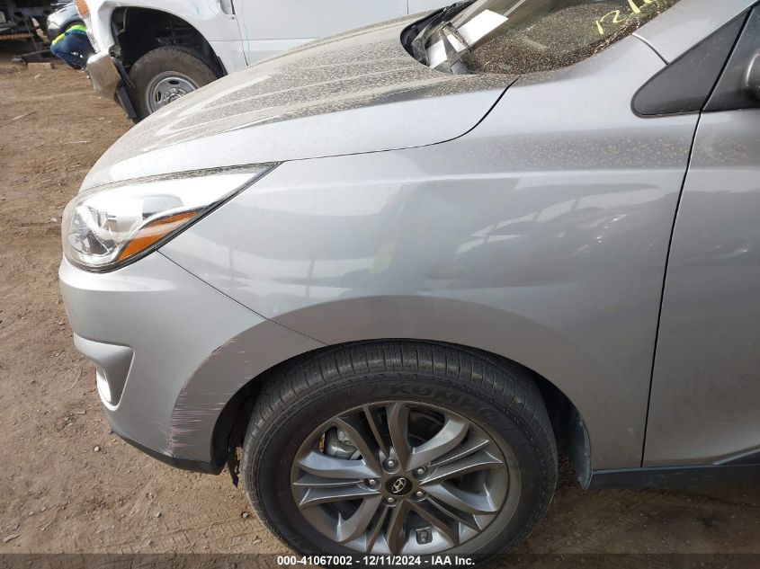 VIN KM8JU3AG4EU860310 2014 Hyundai Tucson, SE no.6