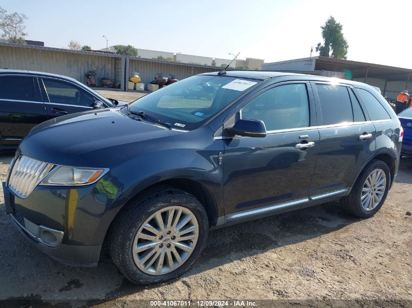 VIN 2LMDJ6JK8DBL23167 2013 Lincoln MKX no.6