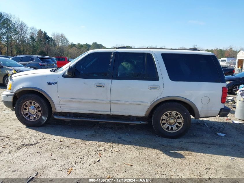 2001 Ford Expedition Eddie Bauer VIN: 1FMRU17W31LA94043 Lot: 41067077