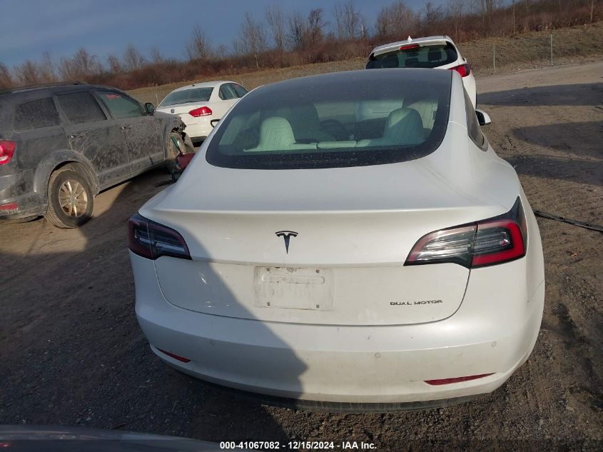 2018 Tesla Model 3 Long Range/Performance VIN: 5YJ3E1EB0JF101198 Lot: 41067082