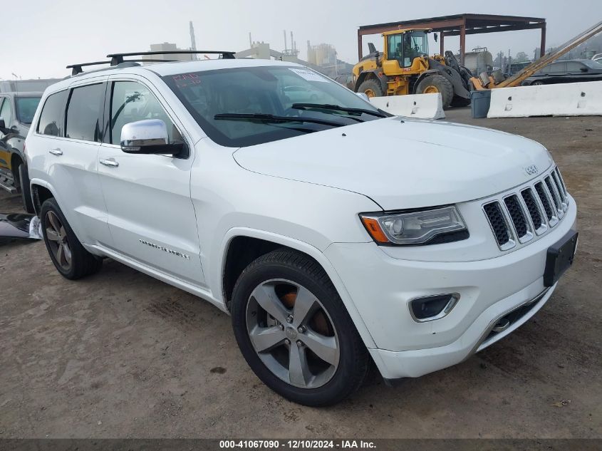 VIN 1C4RJFCG0EC183048 2014 Jeep Grand Cherokee, Ove... no.1