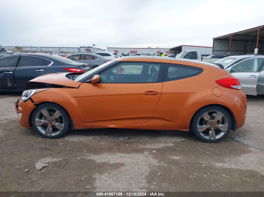 2016 Hyundai Veloster VIN: KMHTC6AD8GU301106 Lot: 41067109