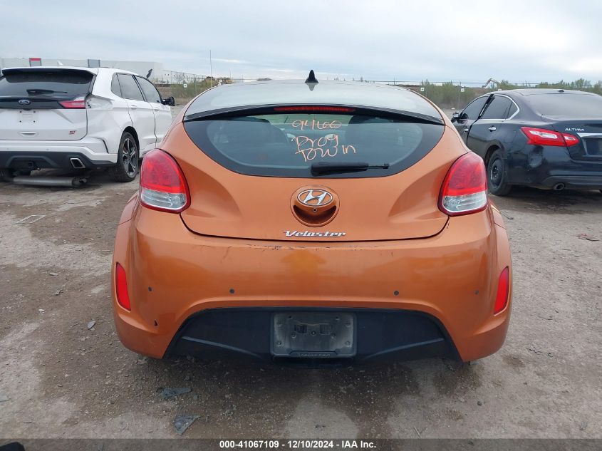 2016 Hyundai Veloster VIN: KMHTC6AD8GU301106 Lot: 41067109