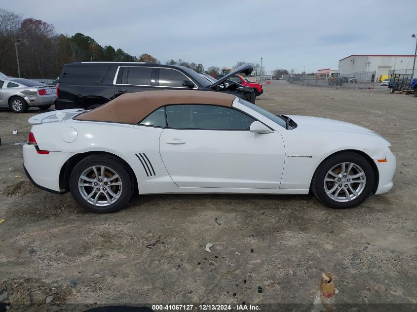 2015 Chevrolet Camaro 1Lt VIN: 2G1FC3D31F9273060 Lot: 41067127