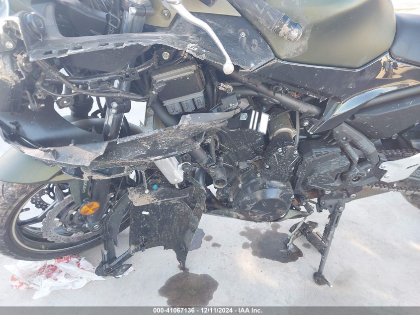 2024 Kawasaki Ex650 P VIN: ML5EXEP10RDAC0065 Lot: 41067136