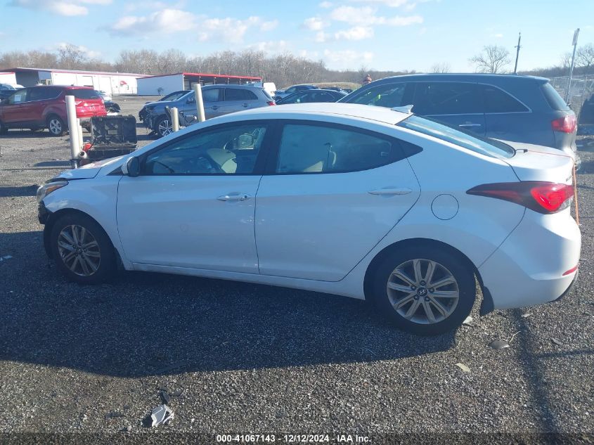 VIN 5NPDH4AE7GH796805 2016 Hyundai Elantra, SE no.15