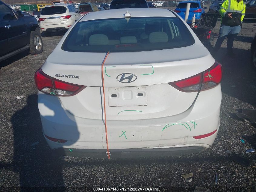 VIN 5NPDH4AE7GH796805 2016 Hyundai Elantra, SE no.17