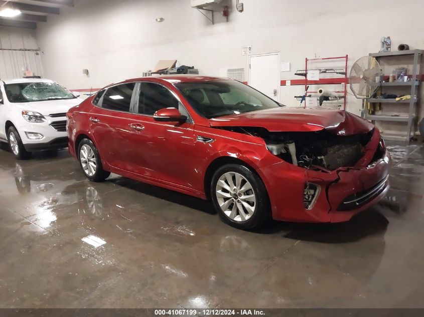 VIN 5XXGT4L38JG232185 2018 KIA OPTIMA no.1