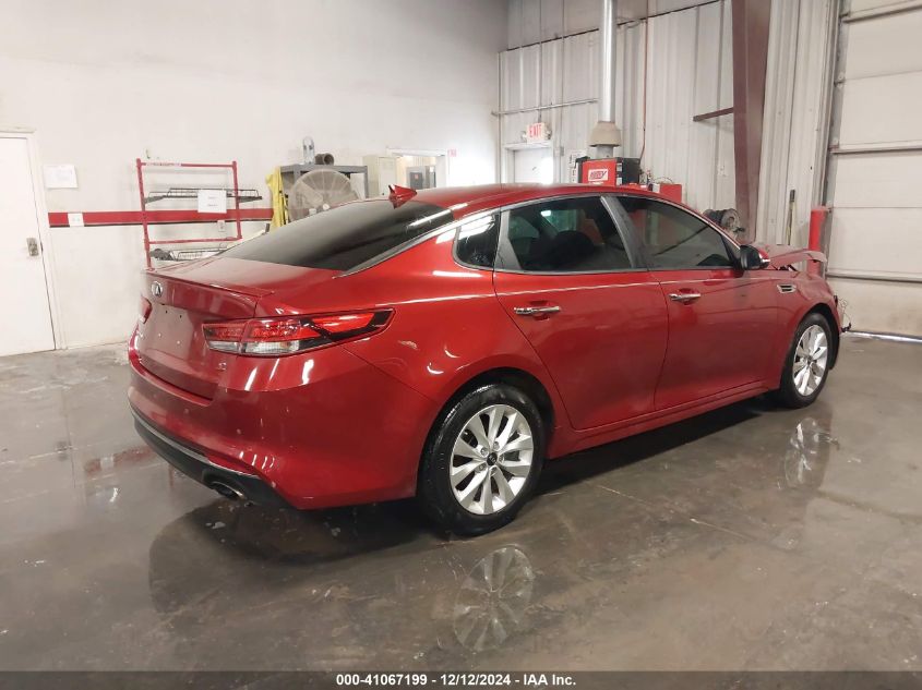 VIN 5XXGT4L38JG232185 2018 KIA OPTIMA no.4