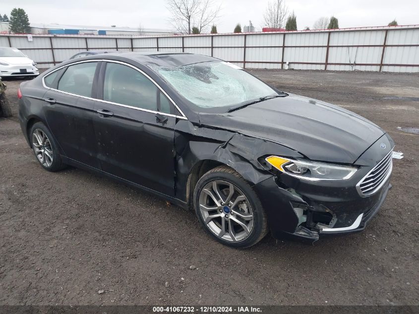 VIN 3FA6P0CDXKR254487 2019 FORD FUSION no.1